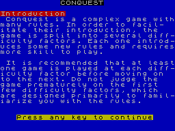 Conquest - Intro (1984)(Cheetahsoft)